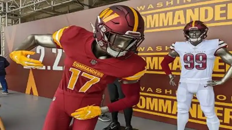 Washington Commanders uniforms